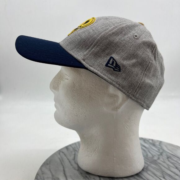 New Era LA Rams Cap Mens M/L Fitted Navy Grey 39Thirty NFL Football Hat - Picture 6 of 12